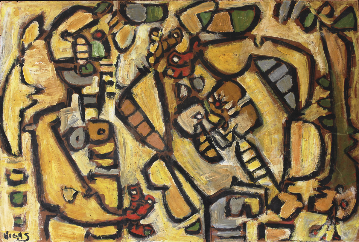 2 Figuras en Amarillo